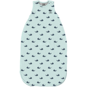 Woolino 4 Season Ultimate Merino Wool Baby Sleep Bag - Whales