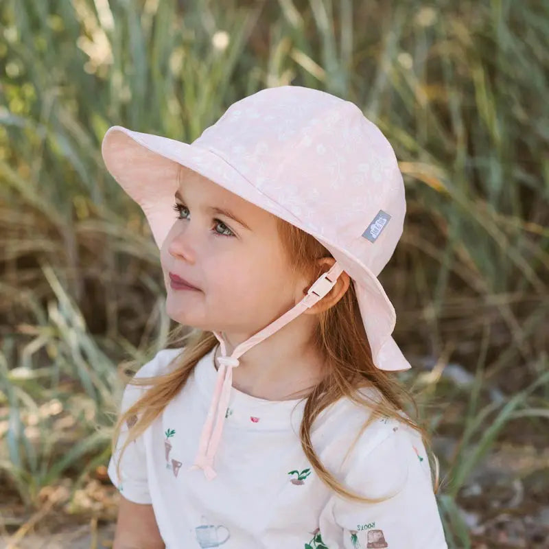Jan & Jul Gro-With-Me Sun Hat Prairie Flowers -Lifestyle