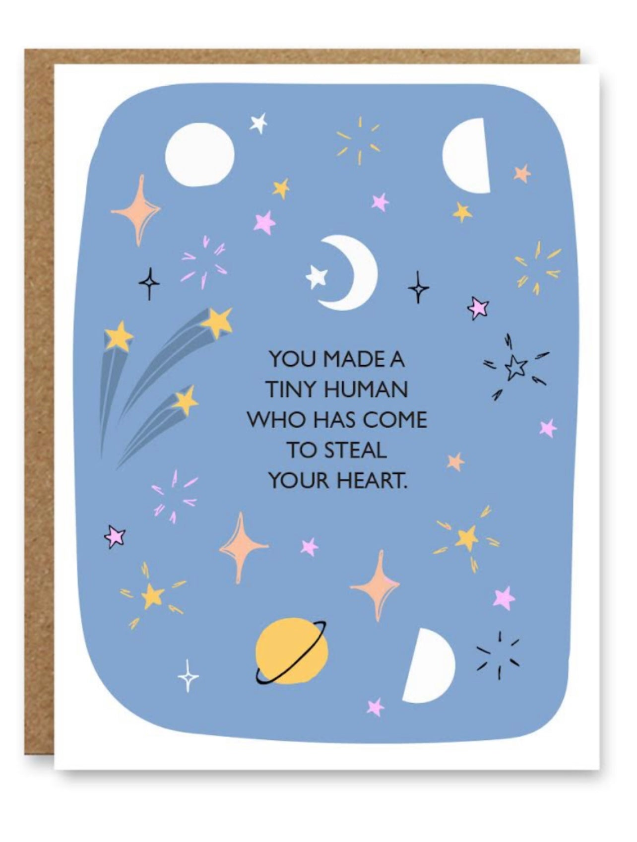 Boo To You 'Tiny Human' Greeting Card