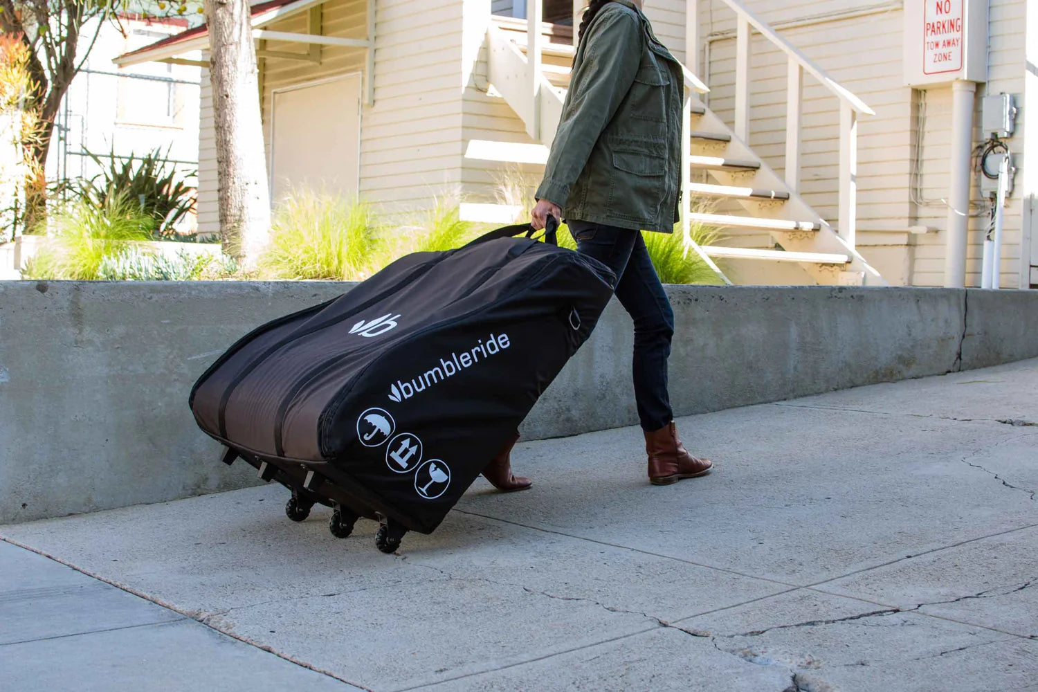 Bumbleride Indie Twin Travel Bag Lifestyle