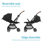 Maxi-Cosi Leona Ultra Compact Stroller - Essential Black 2