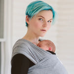 Beluga Baby Wrap - The McKenzie (Charcoal Grey Heather) 2