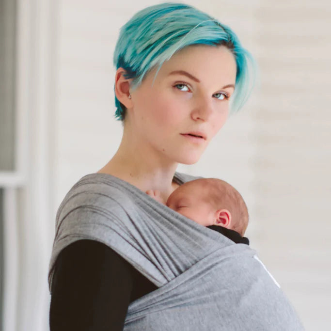 Beluga Baby Wrap - The McKenzie (Charcoal Grey Heather) 2