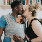 Beluga Baby Wrap - The McKenzie (Charcoal Grey Heather) 4