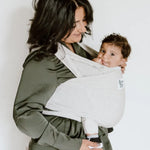 Beluga Baby Wrap - The Rachel (Light Grey Heather)
