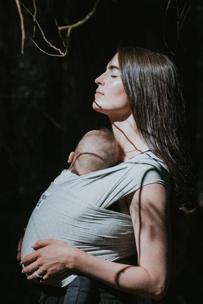 Beluga Baby Wrap - The Rachel (Light Grey Heather)