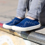 Jan & Jul Breeze Knit Shoe Navy Lifestyle