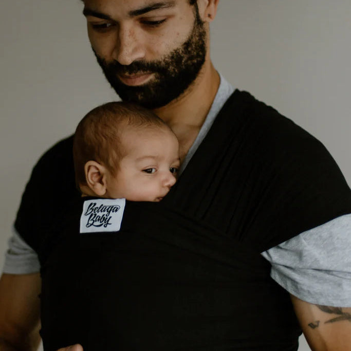 Beluga Baby Wrap - The Sawyer (Black) 3