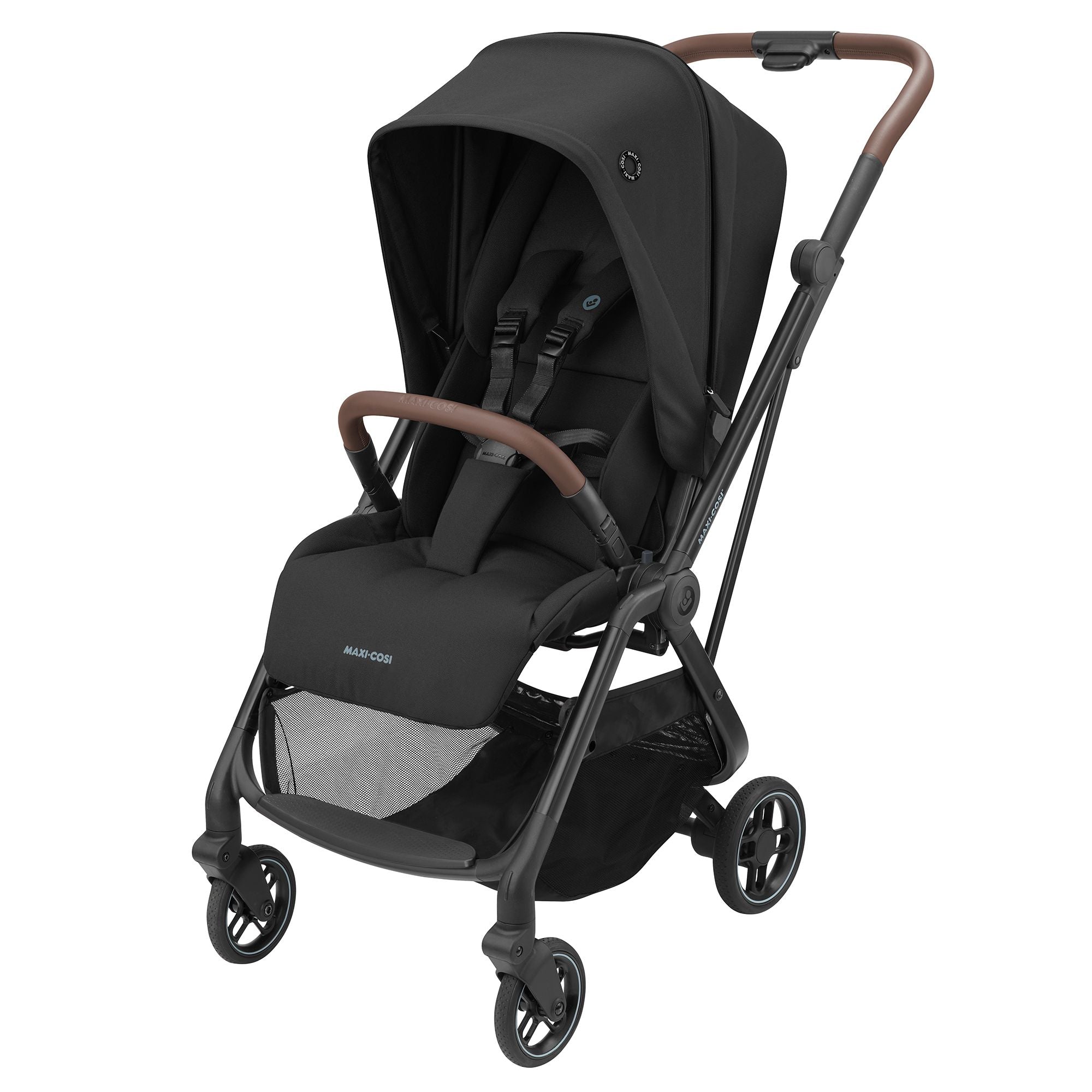 Maxi-Cosi Leona Ultra Compact Stroller - Essential Black