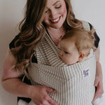 Beluga Baby Wrap - The Shannon (Light Grey Stripe) 2