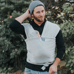 Beluga Baby Wrap - The Shannon (Light Grey Stripe) 4