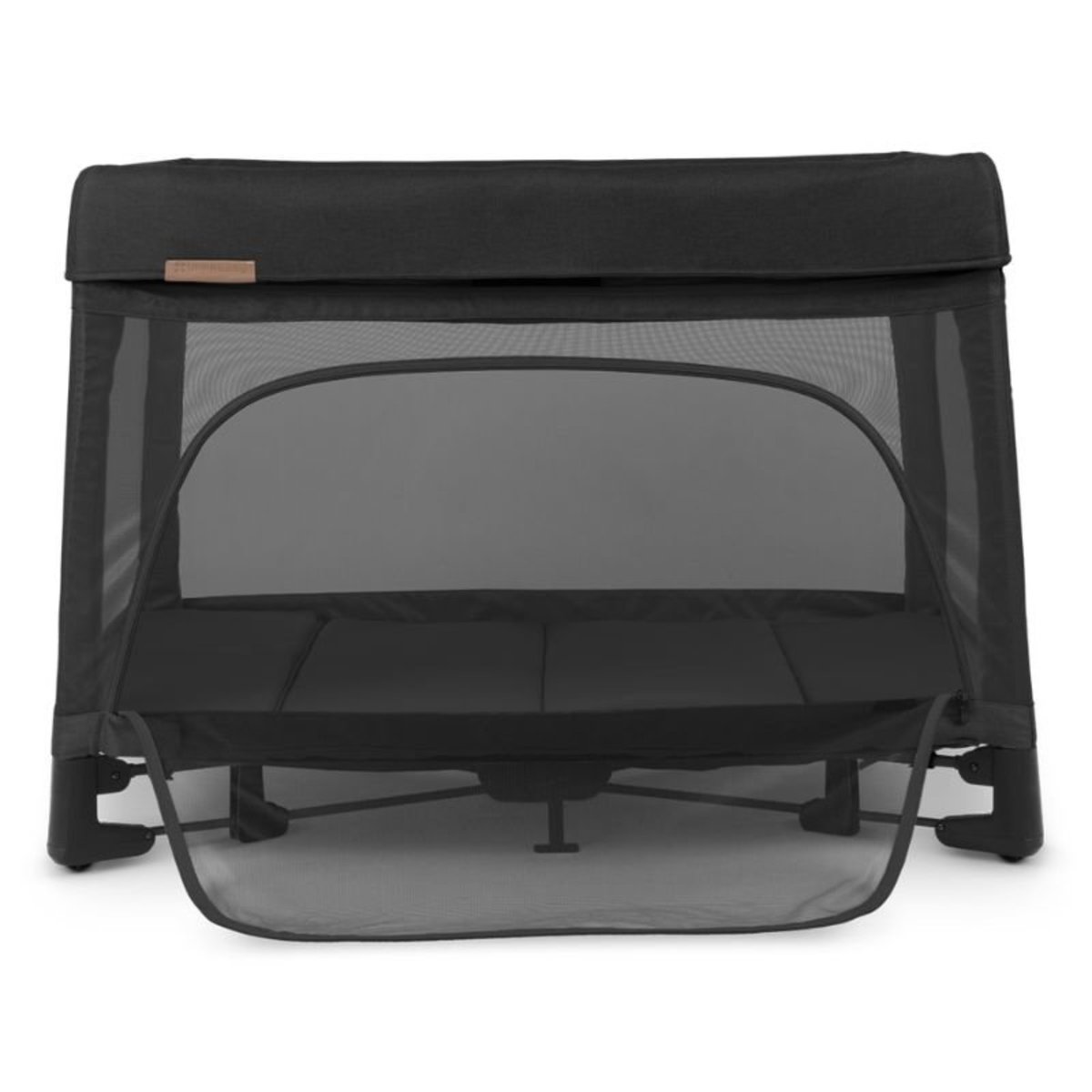UPPAbaby Remi Playard - Jake (Charcoal) - Front View Open