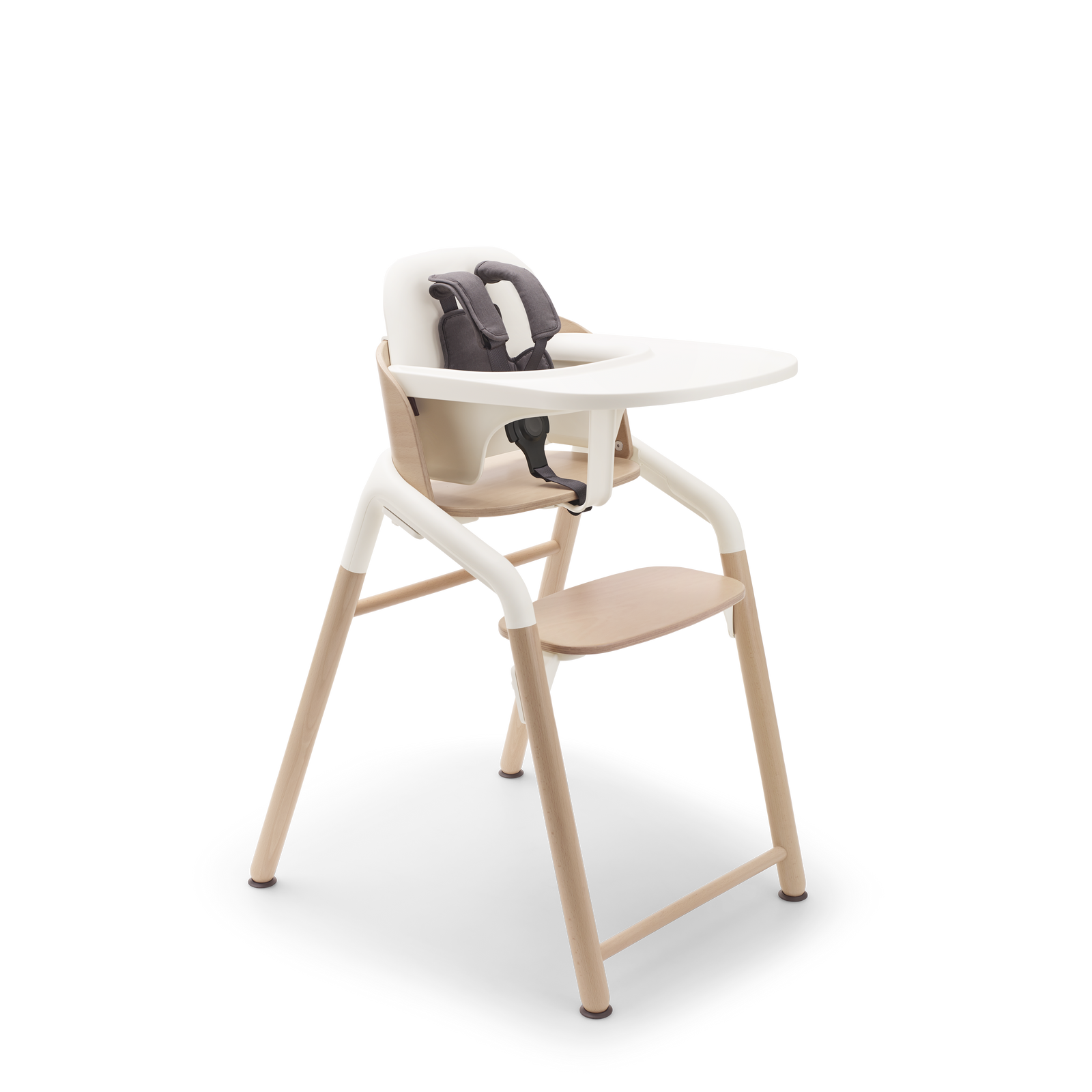Bugaboo Giraffe High Chair Complete - Neutral Wood/White 