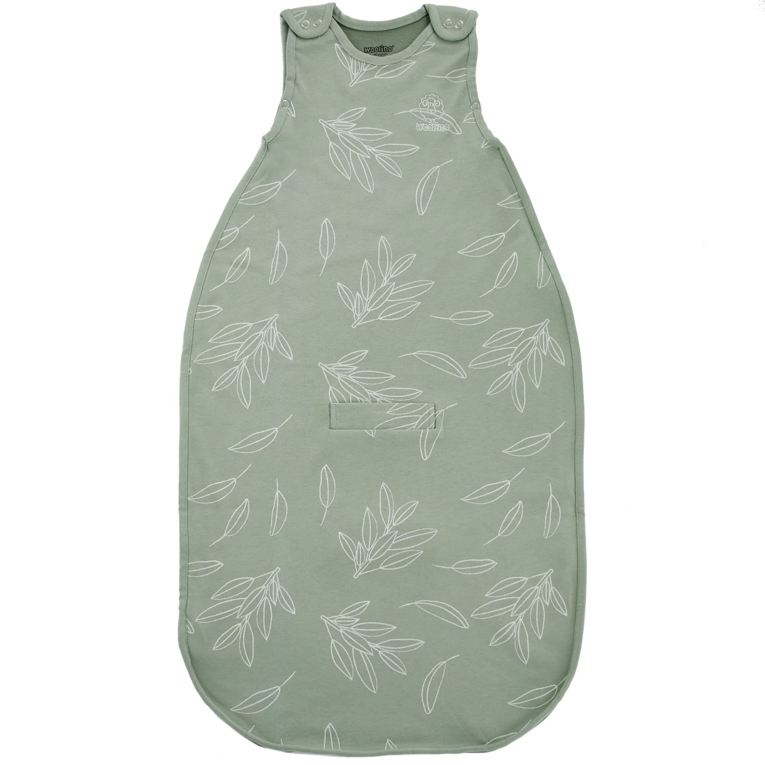 Woolino 4 Season Ultimate Merino Wool Baby Sleep Bag - Sage