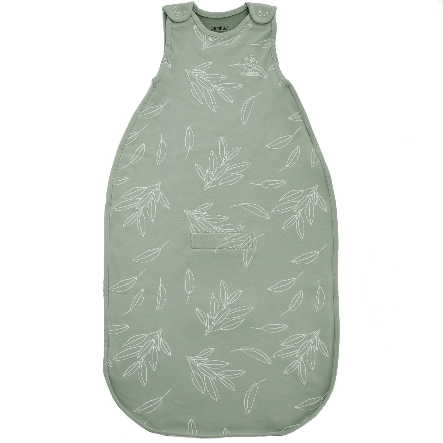 Woolino 4 Season Ultimate Merino Wool Baby Sleep Bag - Sage