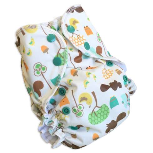 AMP Diapers cloth diaper AMP Diapers One Size Duo Pocket Diaper - Nutty By Nature