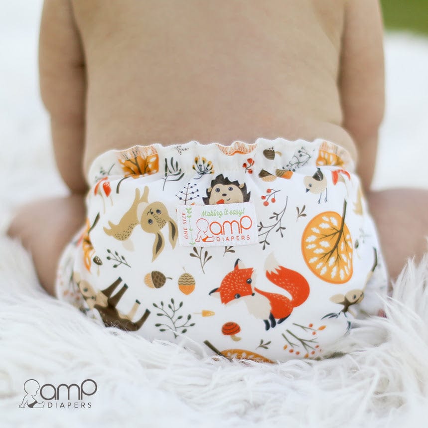 AMP Diapers cloth diaper AMP Diapers One Size Duo Pocket Diaper - Woodland Babies
