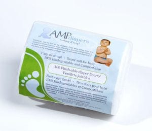 AMP Diapers flushable diaper liner AMP Diapers Flushable Diaper Liners