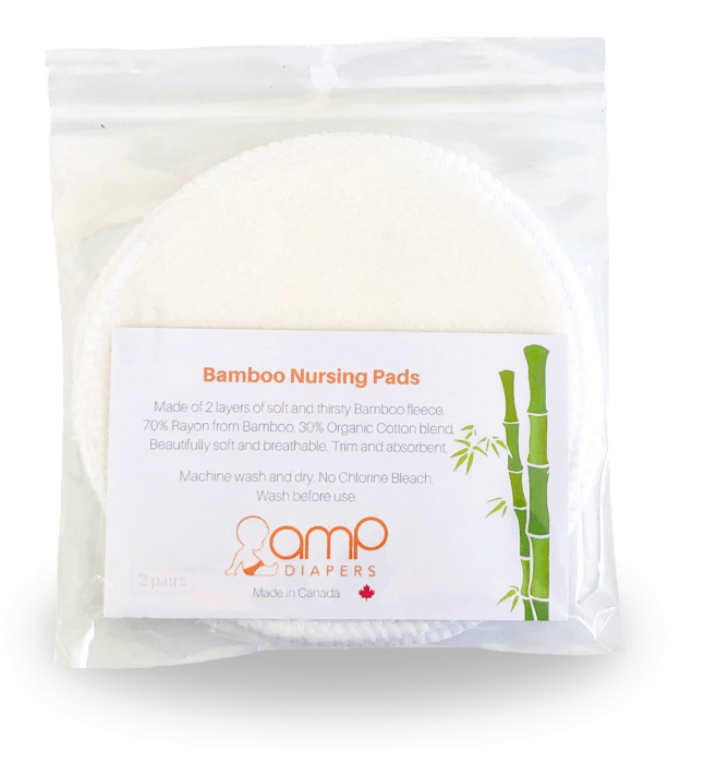 AMP Bamboo Washable Nursing Pads (4 PK/2 Sets)