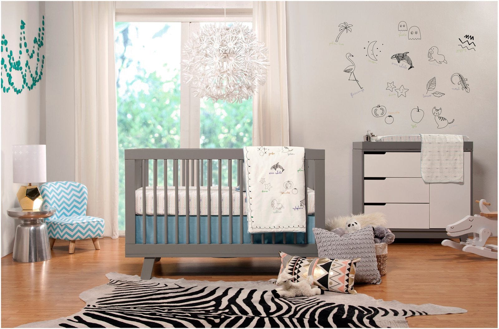 Babyletto change table Babyletto Hudson Changer Dresser Lifestyle 2