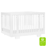 Babyletto crib White Babyletto Yuzu 8-in-1 Convertible Crib with All-Stages Conversion Kits