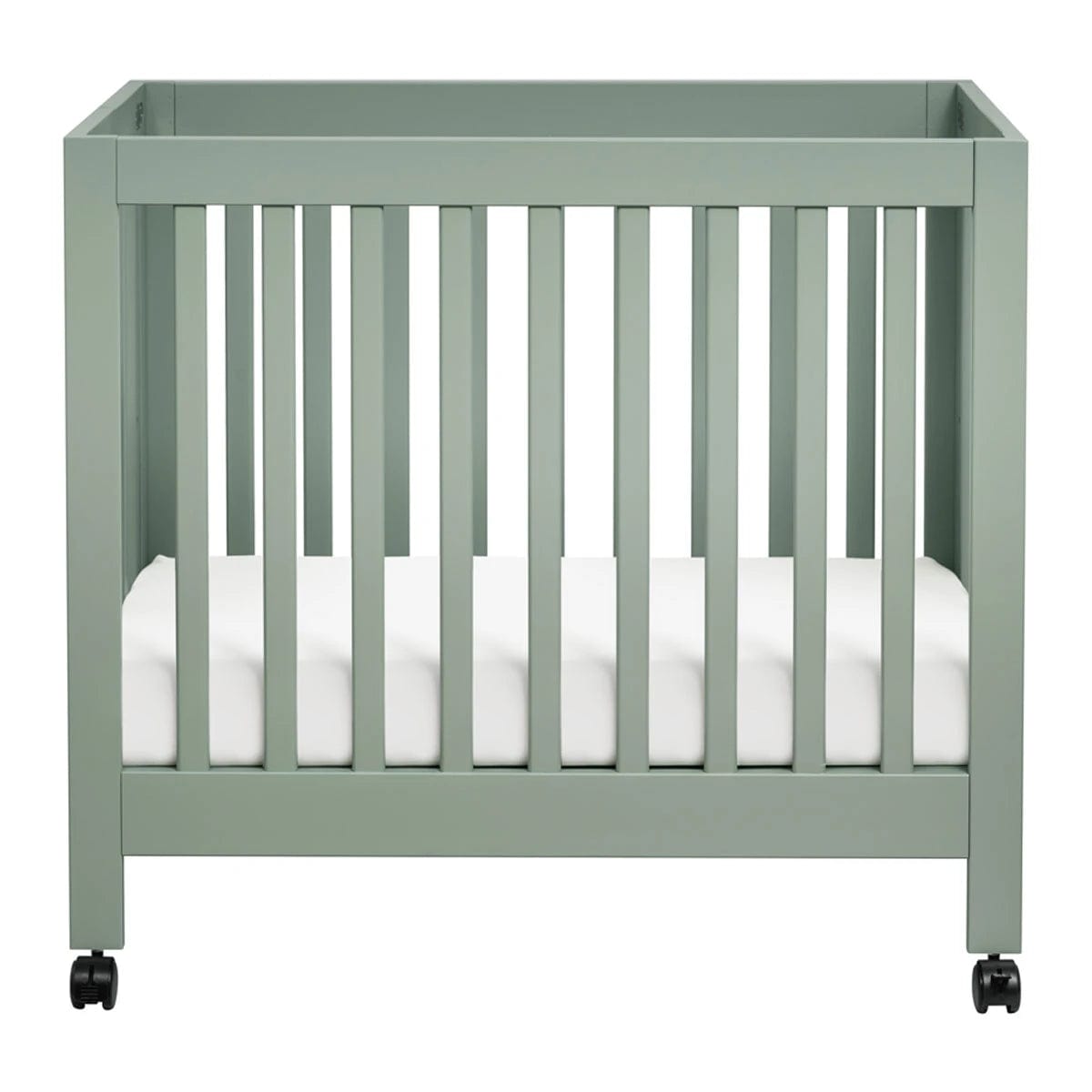 Babyletto mini crib Babyletto Origami Collapsible Mini Crib - Light SageBabyletto Origami Collapsible Mini Crib - Light Sage 2