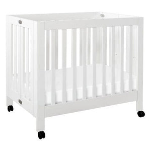 Babyletto mini crib Babyletto Origami Collapsible Mini Crib - White