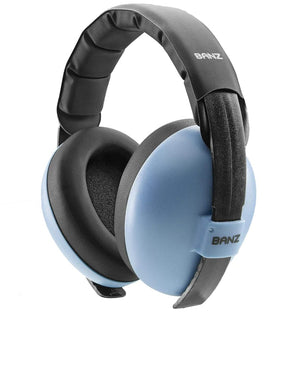 Banz earmuffs Sky Blue - Banz Mini Earmuffs Banz Ear Protection - Mini Earmuffs 0-2 YRS