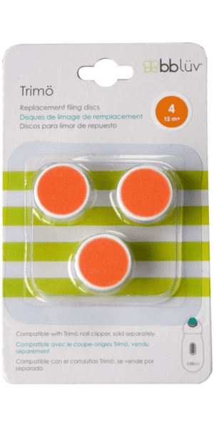 bblüv nail trimmer 12M+ (Orange) bblüv Trimö Replacement Nail File Discs