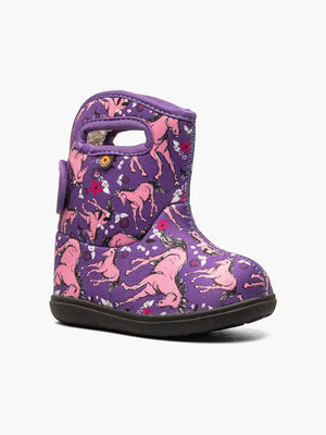 Bogs Footwear boots Baby Bogs II Boots - Violet Unicorns