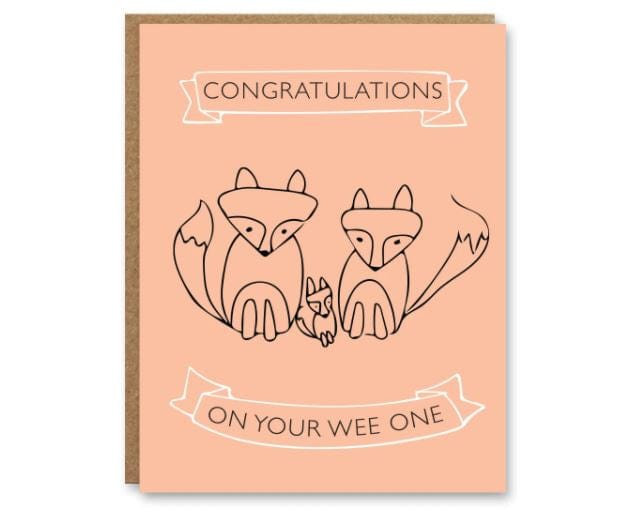 Boo To You Greeting Cards greeting card Boo To You 'Congratulations On Your Wee One' Greeting Card