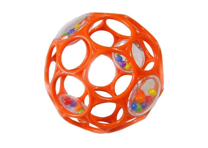 Bright Starts soft ball Aqua Bright Starts Oball 4" Rattle