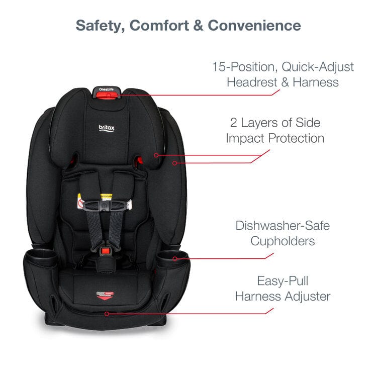 Britax car seat Britax One4Life ClickTight All-in-One Infant and Child Car Seat - Eclipse Black