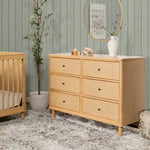 Honey / Honey Cane - Namesake Marin with Cane 6 Drawer Assembled Dresser 3