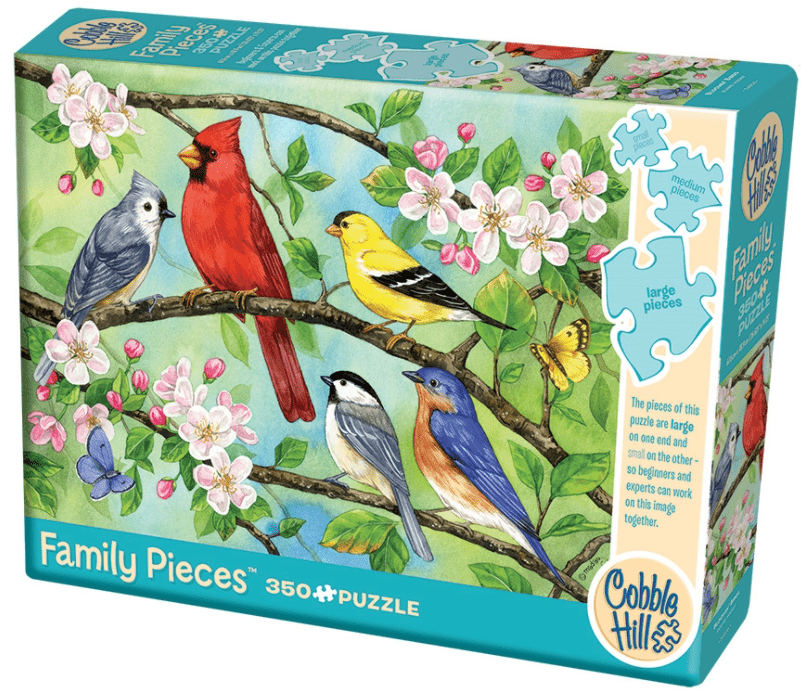 Cobble Hill Puzzles family puzzle Cobble Hill Family Puzzle 350 PC - Bloomin' Birds
