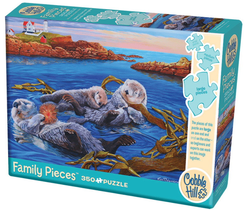 Cobble Hill Puzzles family puzzle Cobble Hill Family Puzzle 350 PC - Sea Otter Family