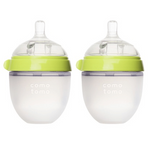 Comotomo baby bottle Green 5 oz / 150 ml 2-Pack Comotomo Silicone Baby Bottles