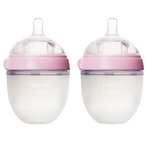 Comotomo baby bottle Pink 5 oz / 150 ml 2-Pack Comotomo Silicone Baby Bottles