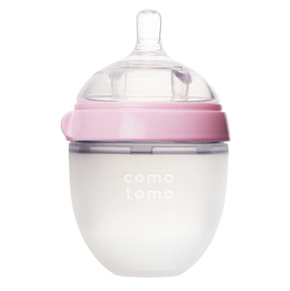 Comotomo baby bottle Green 5 oz / 150 ml Single Comotomo Silicone Baby Bottles