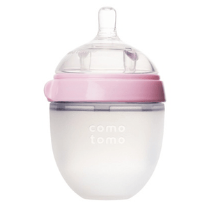 Comotomo baby bottle Pink 5 oz / 150 ml Single Comotomo Silicone Baby Bottles