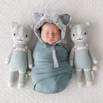 cuddle + kind doll cuddle + kind Hand-Knit Doll - Dylan the Kitten
