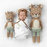 cuddle + kind Hand-Knit Doll - Elliott the Fawn - Lifestyle 2