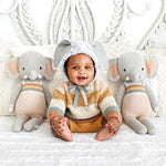 cuddle + kind Hand-Knit Doll - Evan the Elephant Lifestyle 1