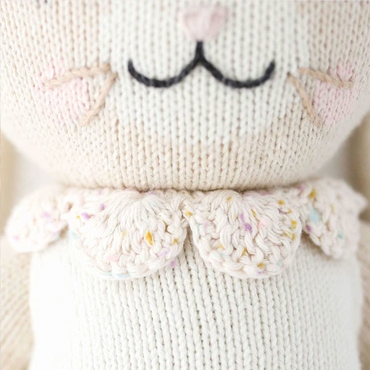 cuddle + kind doll cuddle + kind Hand-Knit Doll - Hannah the Bunny (Ivory)