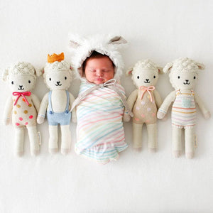 cuddle + kind doll cuddle + kind Hand-Knit Doll - Lucy the Lamb