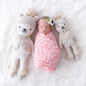 cuddle + kind doll cuddle + kind Hand-Knit Doll - Stella the Polar Bear