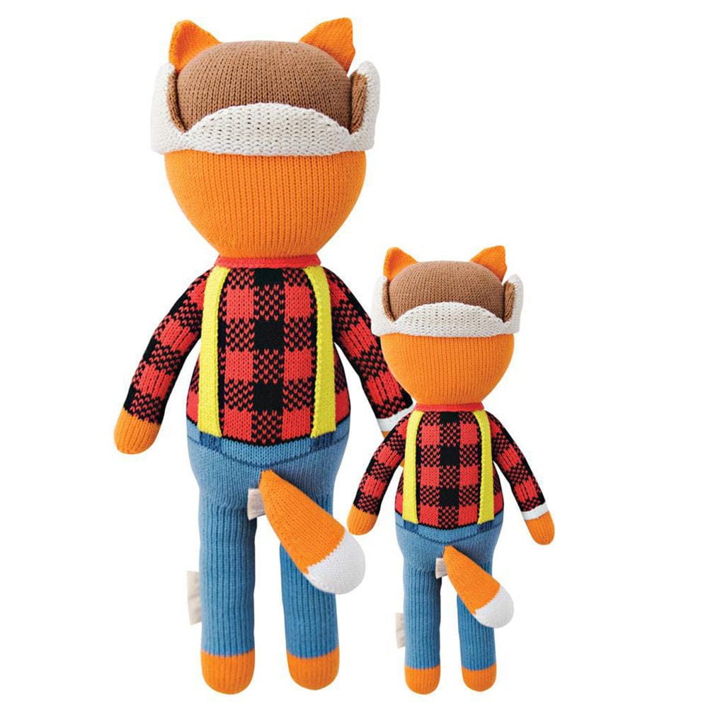 cuddle + kind doll Little (13") cuddle + kind Hand-Knit Doll - Wyatt the Fox
