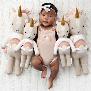 cuddle + kind doll cuddle + kind Hand-Knit Doll - Zara the Unicorn