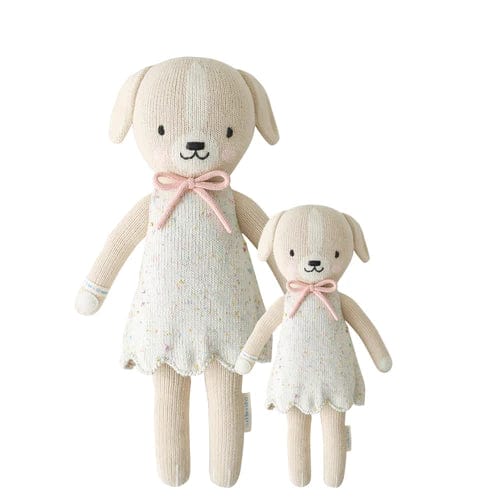 cuddle + kind doll Little (13") cuddle + kind Hand-Knit Doll - Mia the Dog