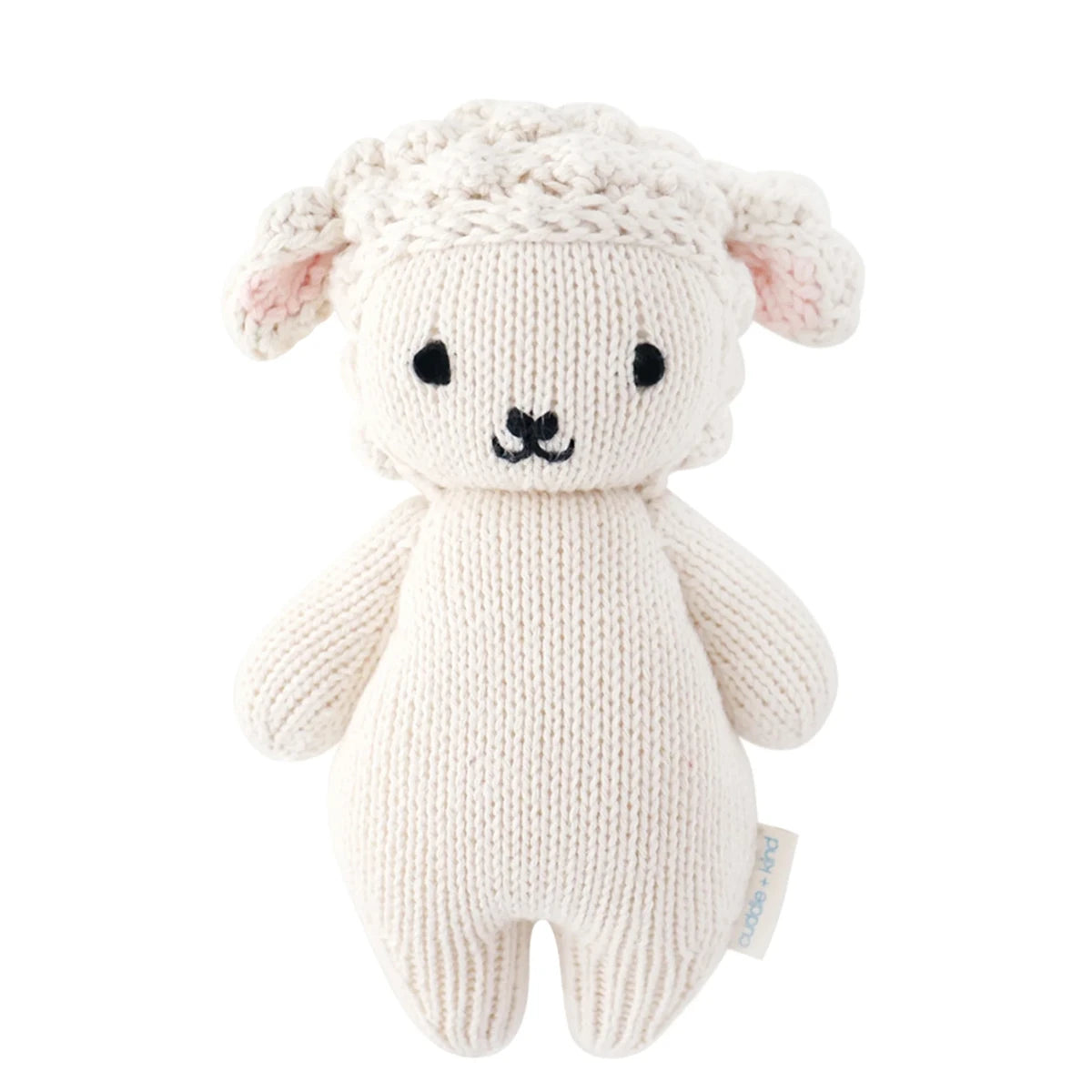 Baby Lamb - cuddle + kind Hand-Knit Baby Animals